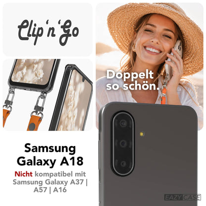 Galaxy A18 Hülle + magnetisches Band