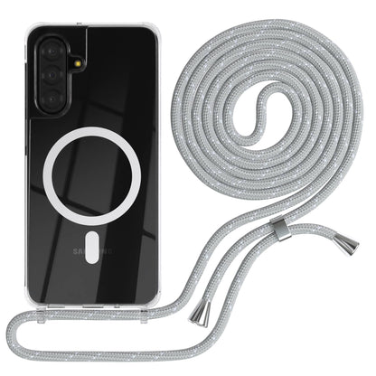 Galaxy A18 transparente Hülle + Kordel mit MagSafe