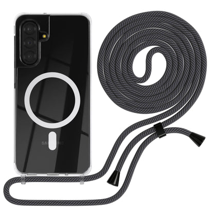 Galaxy A18 transparente Hülle + Kordel mit MagSafe