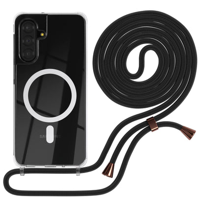 Galaxy A18 transparente Hülle + Kordel mit MagSafe
