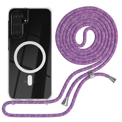 Galaxy A18 transparente Hülle + Kordel mit MagSafe