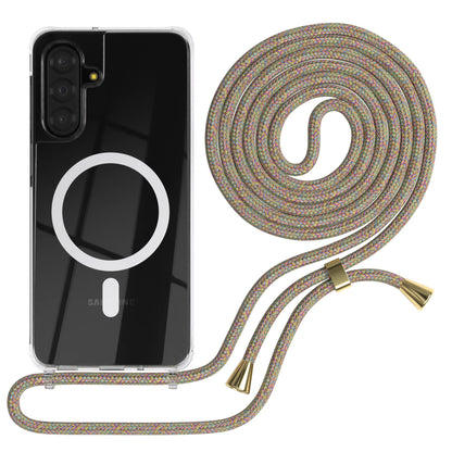 Galaxy A18 transparente Hülle + Kordel mit MagSafe