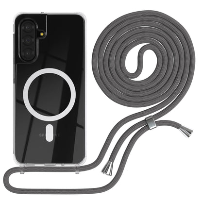 Galaxy A18 transparente Hülle + Kordel mit MagSafe