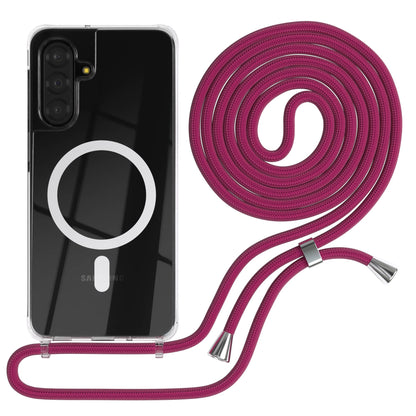 Galaxy A18 transparente Hülle + Kordel mit MagSafe