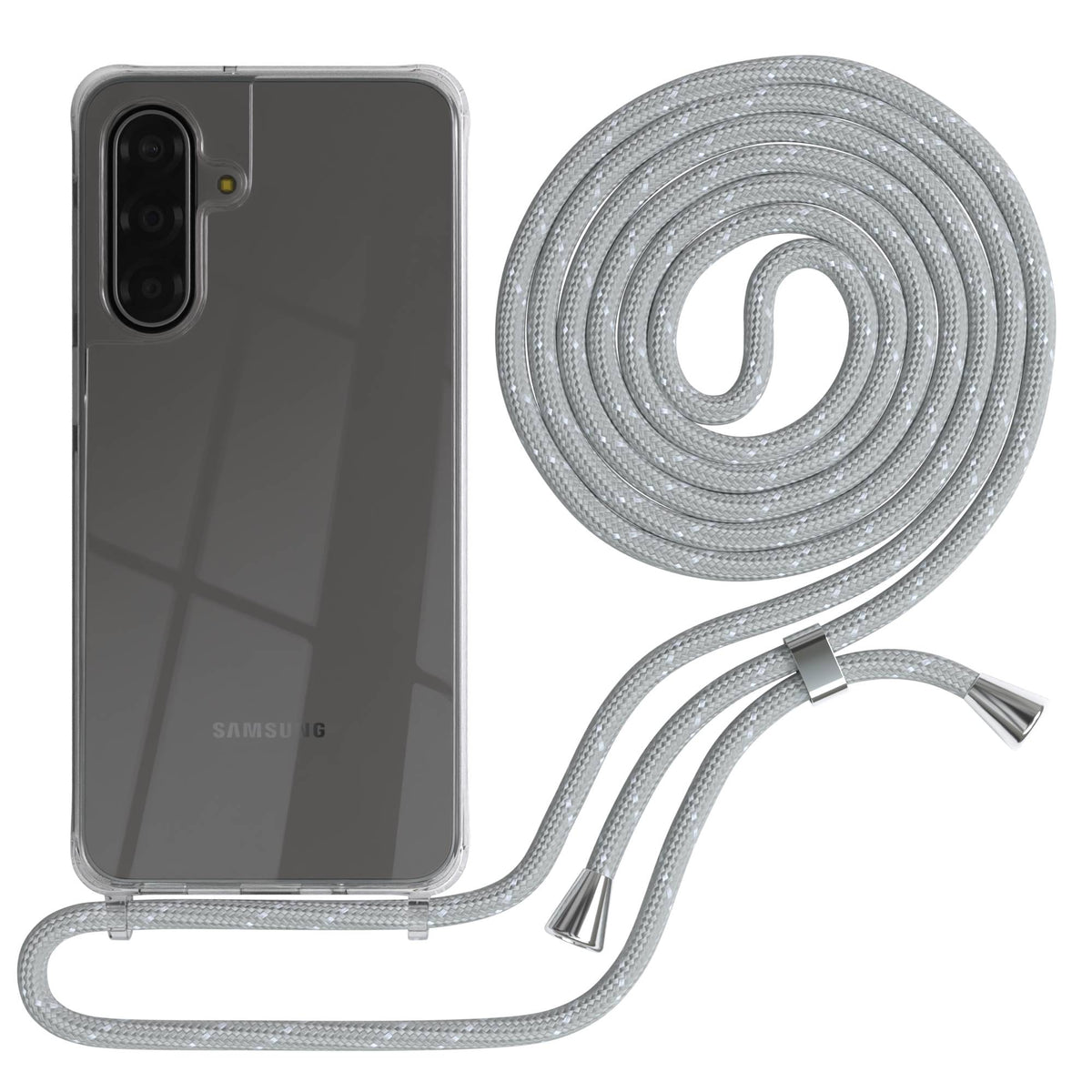 Galaxy A18 transparente Hülle + Kordel