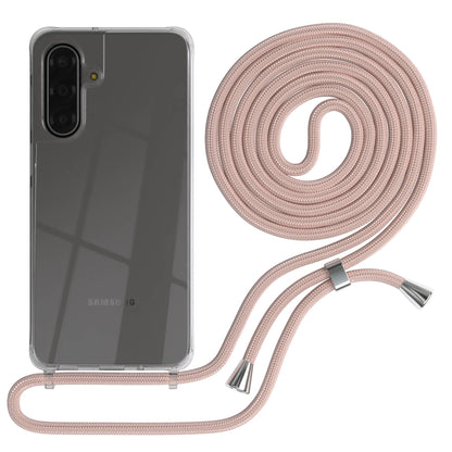 Galaxy A18 transparente Hülle + Kordel