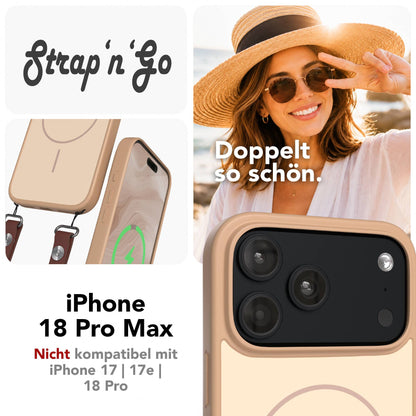 iPhone 18 Pro Max Outdoor Hülle mit thin MagSafe + magnetisches Band