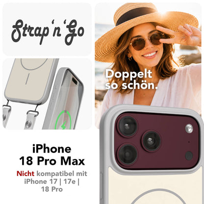 iPhone 18 Pro Max Outdoor Hülle mit thin MagSafe + magnetisches Band