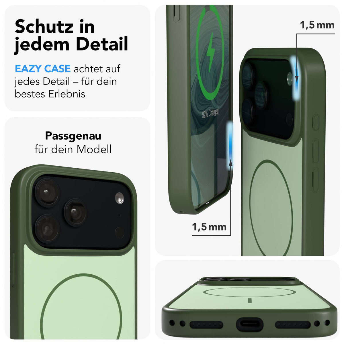 iPhone 18 Pro Max Outdoor Hülle mit thin MagSafe + magnetisches Band
