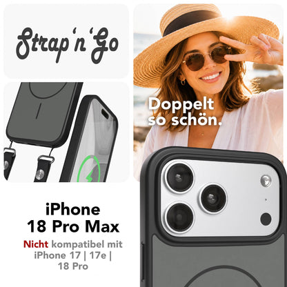 iPhone 18 Pro Max Outdoor Hülle mit thin MagSafe + magnetisches Band