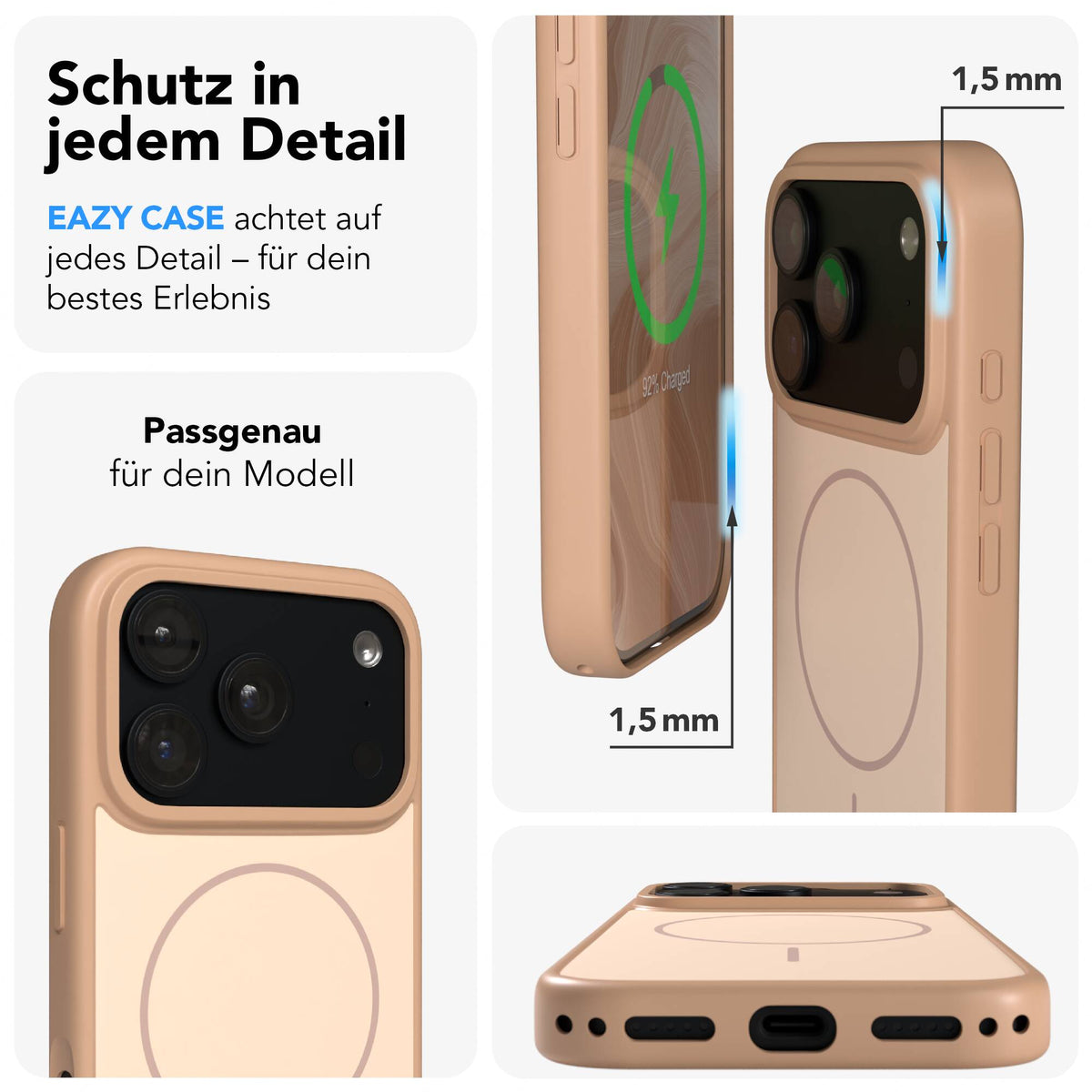 iPhone 18 Pro Outdoor Hülle mit thin MagSafe + magnetisches Band