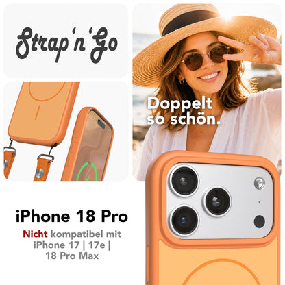 iPhone 18 Pro Outdoor Hülle mit thin MagSafe + magnetisches Band