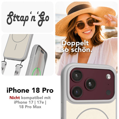 iPhone 18 Pro Outdoor Hülle mit thin MagSafe + magnetisches Band