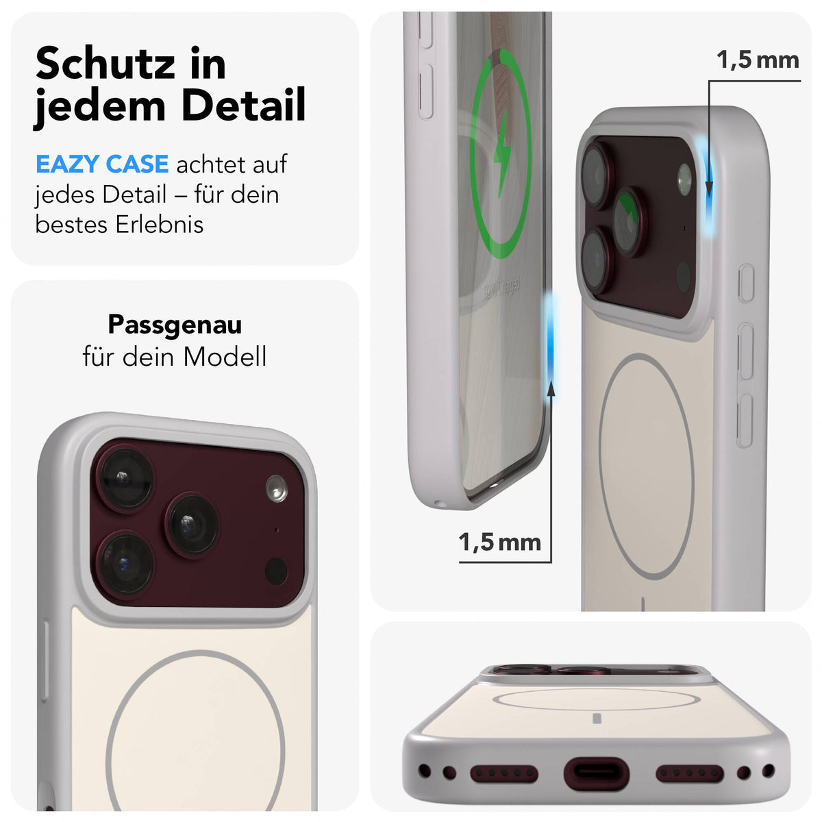 iPhone 18 Pro Outdoor Hülle mit thin MagSafe + magnetisches Band
