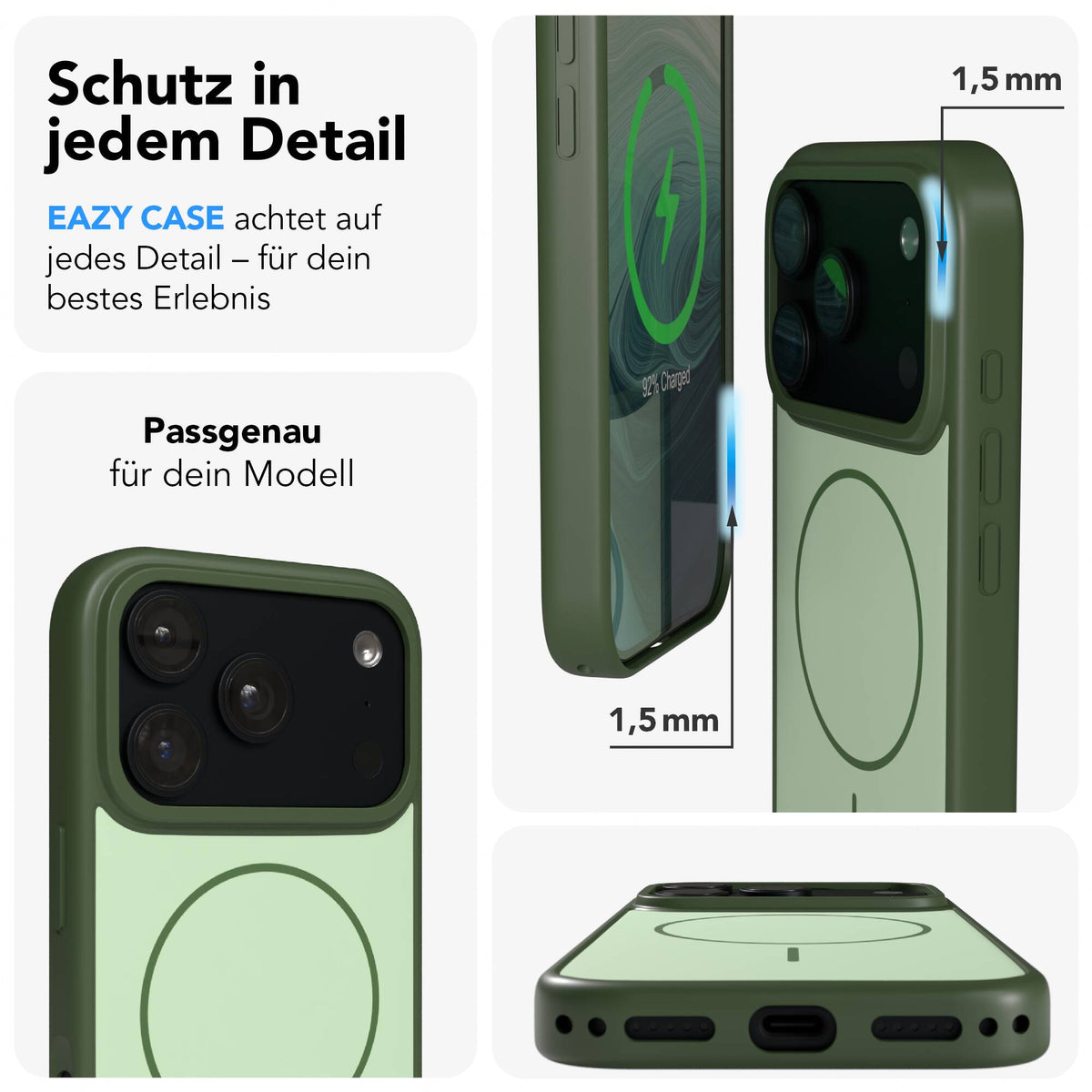 iPhone 18 Pro Outdoor Hülle mit thin MagSafe + magnetisches Band