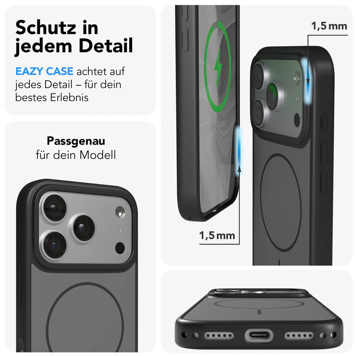 iPhone 18 Pro Outdoor Hülle mit thin MagSafe + magnetisches Band