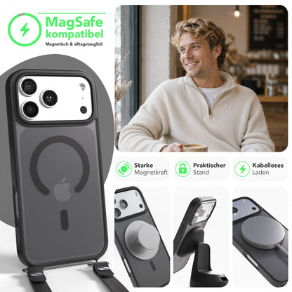 iPhone 18 Pro Max Outdoor Hülle mit MagSafe + magnetisches Band