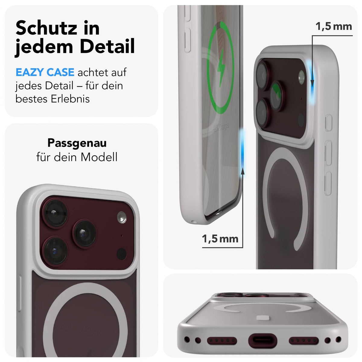 iPhone 18 Pro Outdoor Hülle mit MagSafe + magnetisches Band