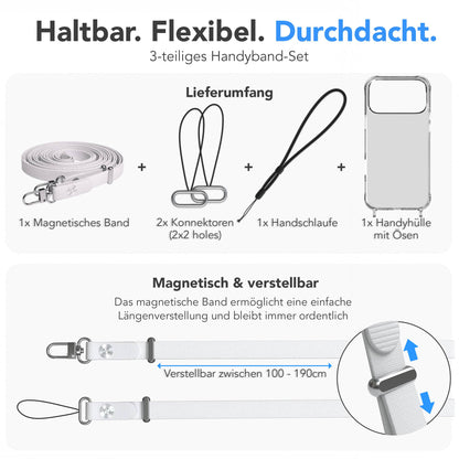 iPhone 18 Pro Max Hülle + magnetisches Band