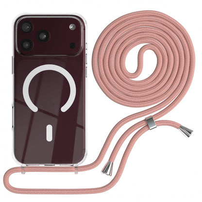 iPhone 18 Pro Max transparente Hülle + Kordel mit MagSafe