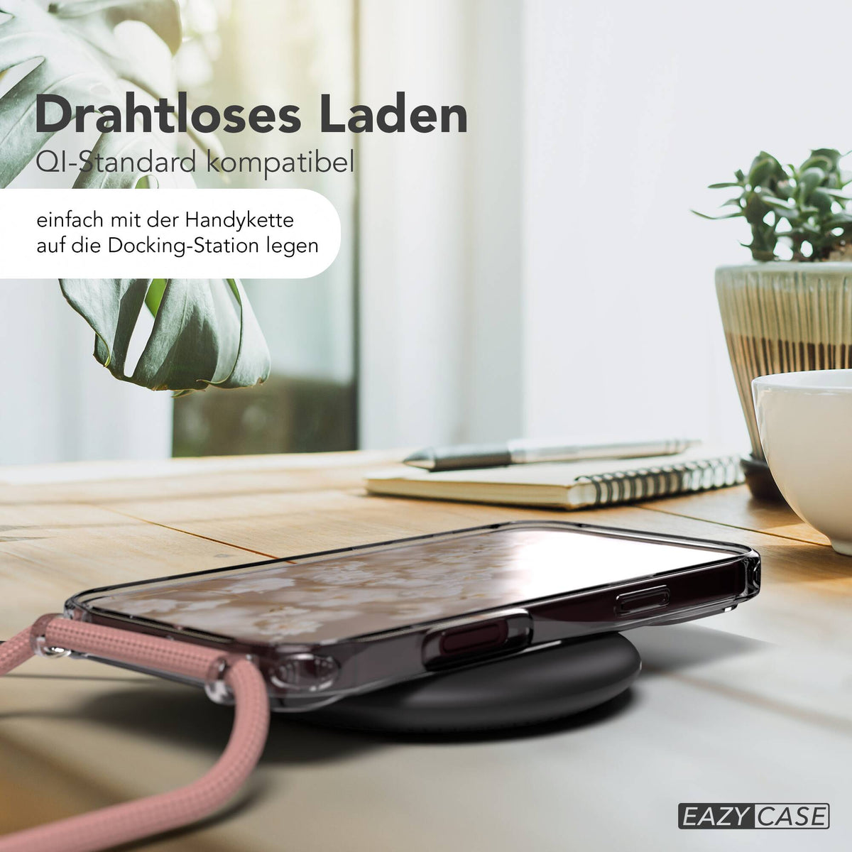 iPhone 18 Pro Max transparente Hülle + Kordel mit MagSafe