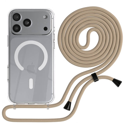 iPhone 18 Pro Max transparente Hülle + Kordel mit MagSafe