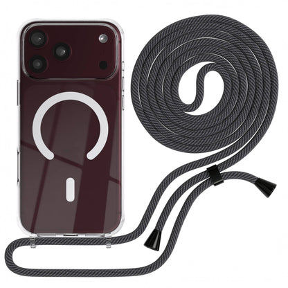 iPhone 18 Pro Max transparente Hülle + Kordel mit MagSafe