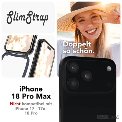 iPhone 18 Pro Max transparente Hülle + Kordel mit MagSafe