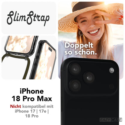 iPhone 18 Pro Max transparente Hülle + Kordel mit MagSafe