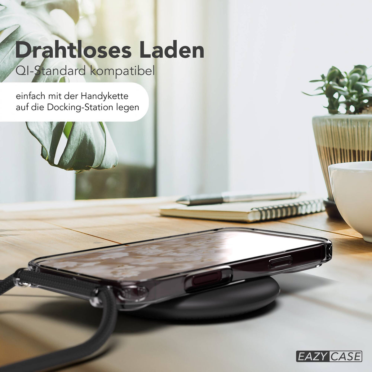 iPhone 18 Pro Max transparente Hülle + Kordel mit MagSafe
