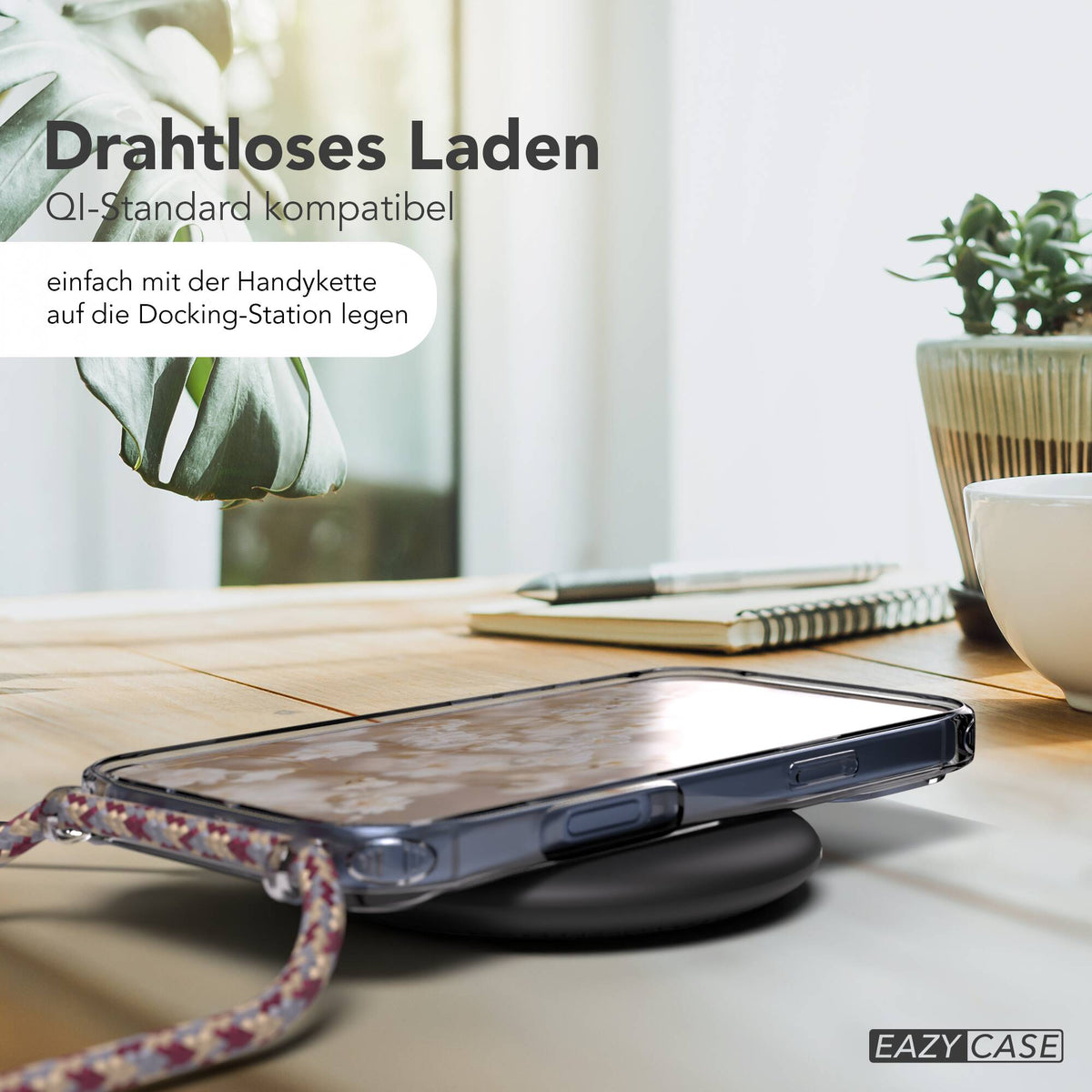 iPhone 18 Pro Max transparente Hülle + Kordel mit MagSafe