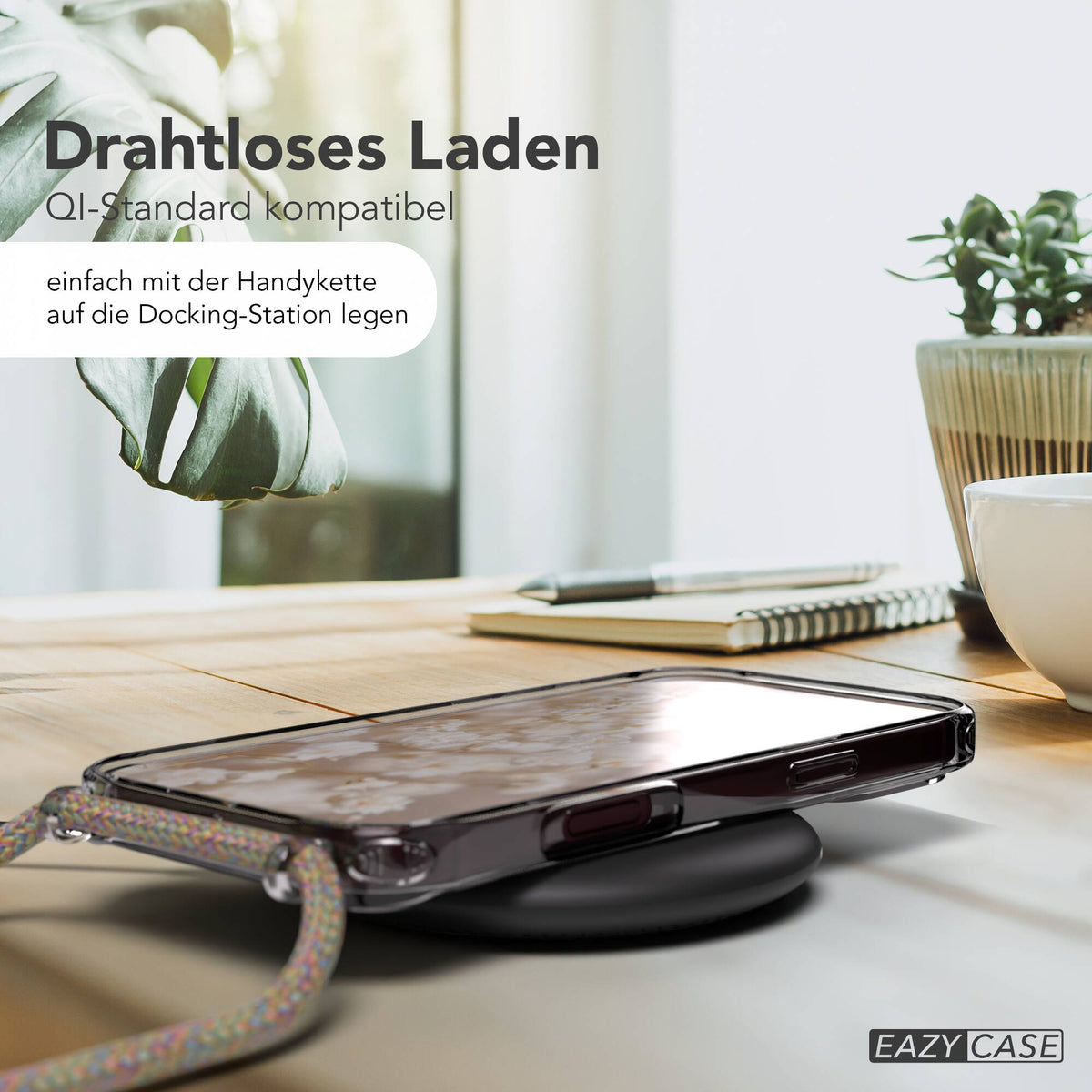 iPhone 18 Pro Max transparente Hülle + Kordel mit MagSafe