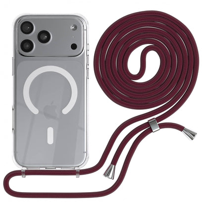 iPhone 18 Pro Max transparente Hülle + Kordel mit MagSafe