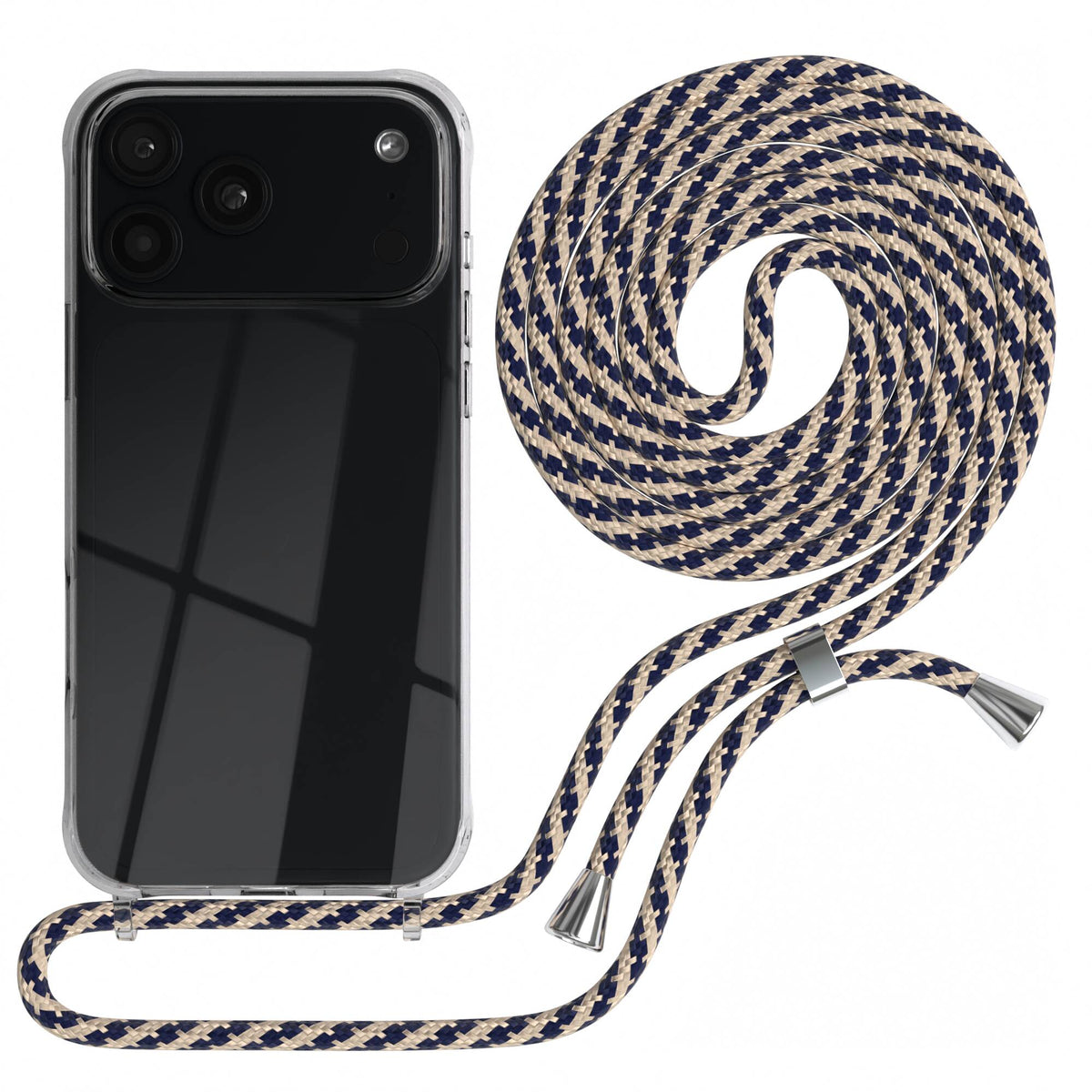 iPhone 18 Pro Max transparente Hülle + Kordel