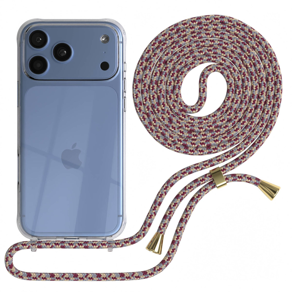 iPhone 18 Pro Max transparente Hülle + Kordel