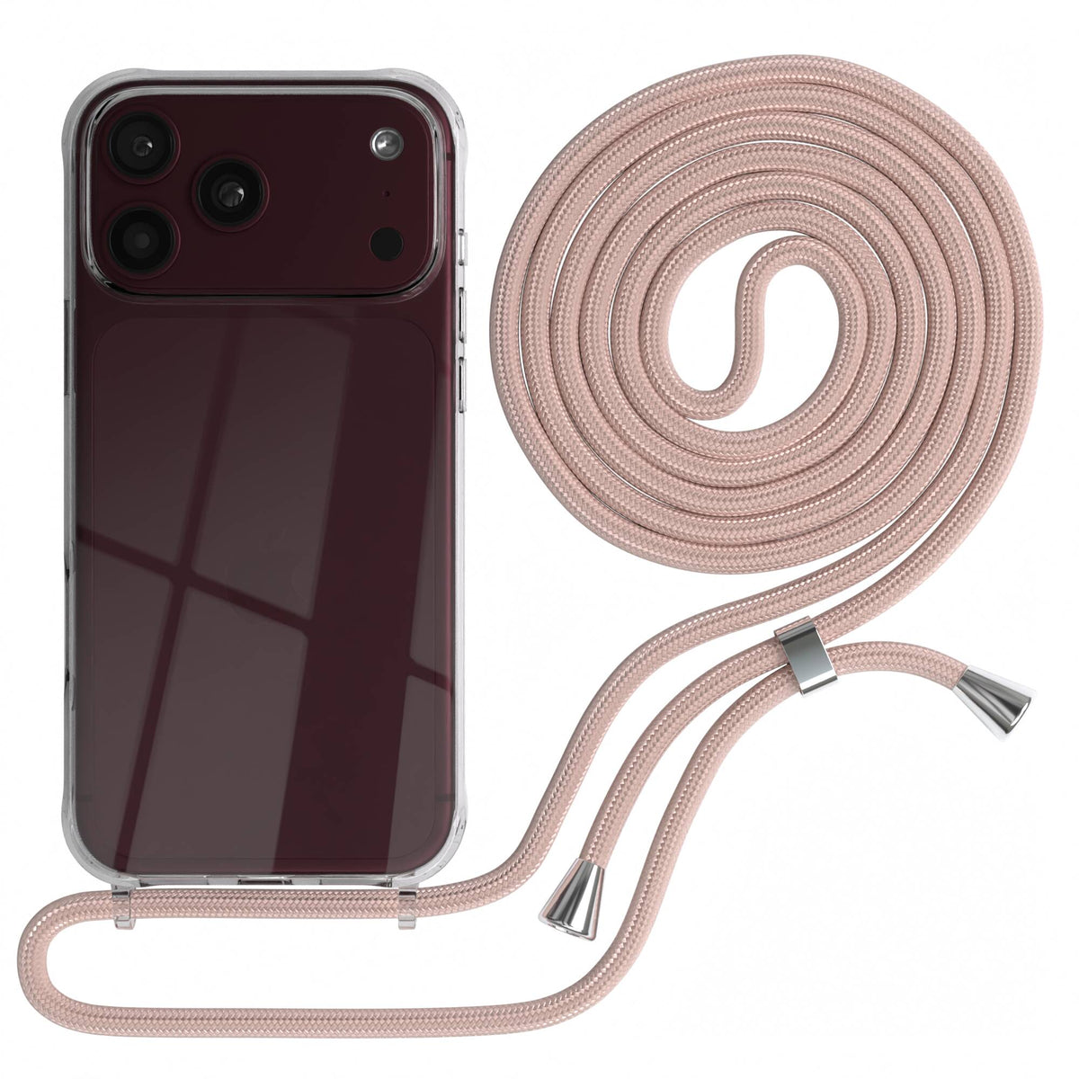iPhone 18 Pro Max transparente Hülle + Kordel