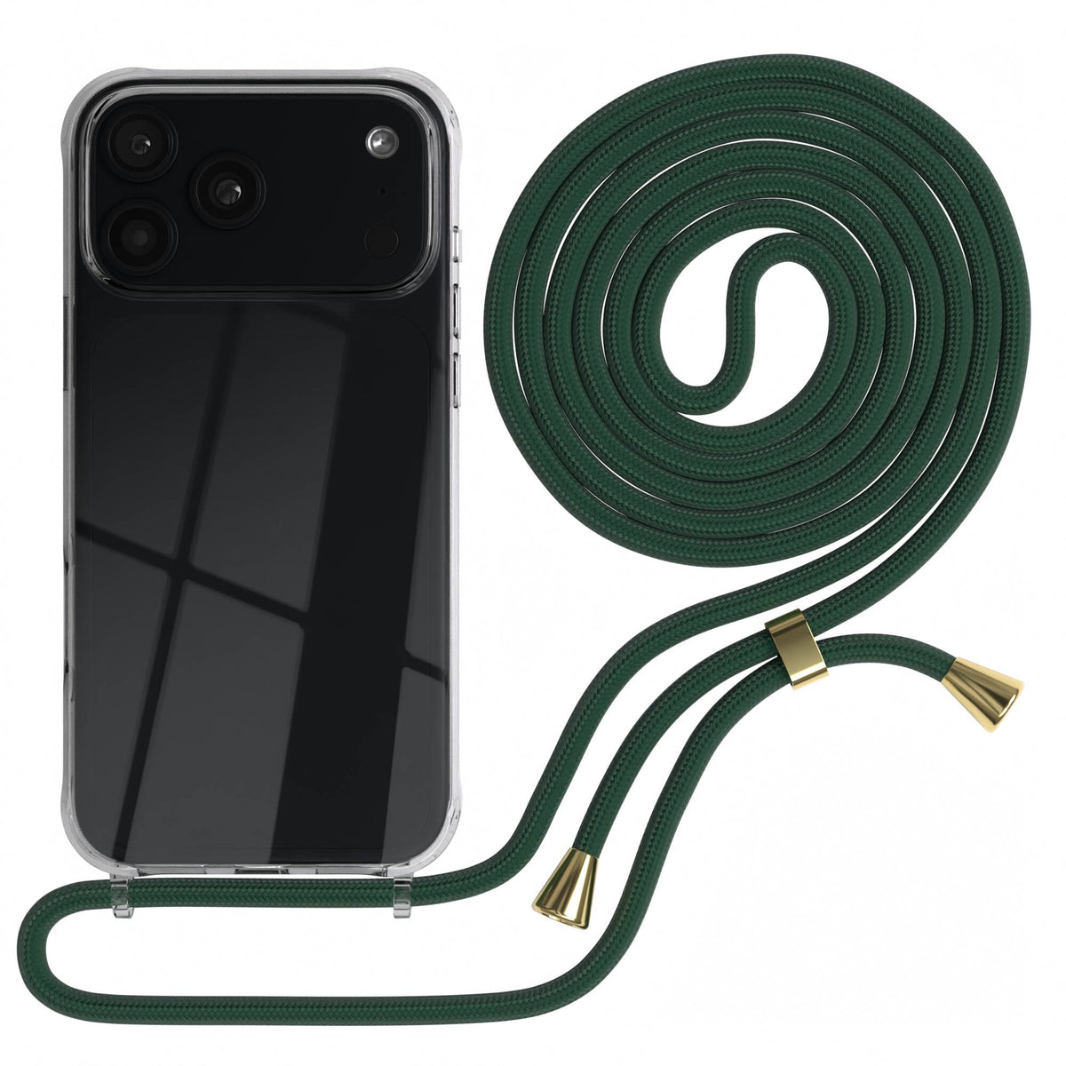 iPhone 18 Pro Max transparente Hülle + Kordel