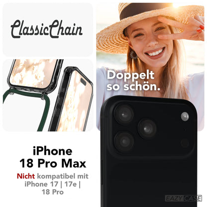 iPhone 18 Pro Max transparente Hülle + Kordel
