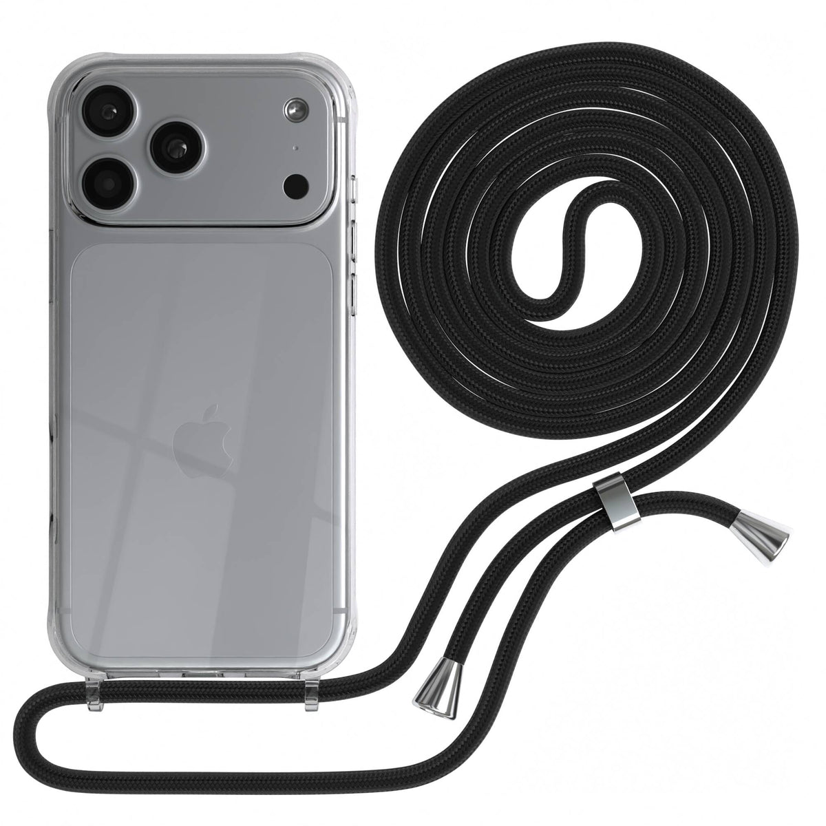 iPhone 18 Pro Max transparente Hülle + Kordel