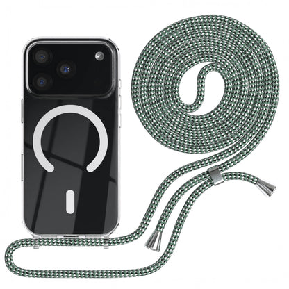 iPhone 18 Pro transparente Hülle + Kordel mit MagSafe