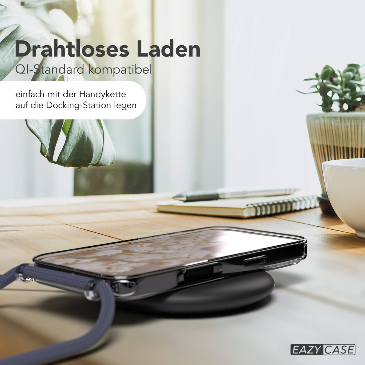 iPhone 18 Pro transparente Hülle + Kordel mit MagSafe