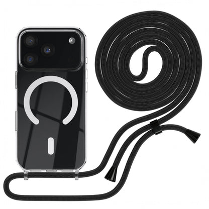 iPhone 18 Pro transparente Hülle + Kordel mit MagSafe