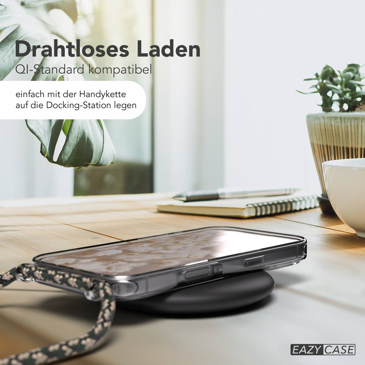 iPhone 18 Pro transparente Hülle + Kordel mit MagSafe