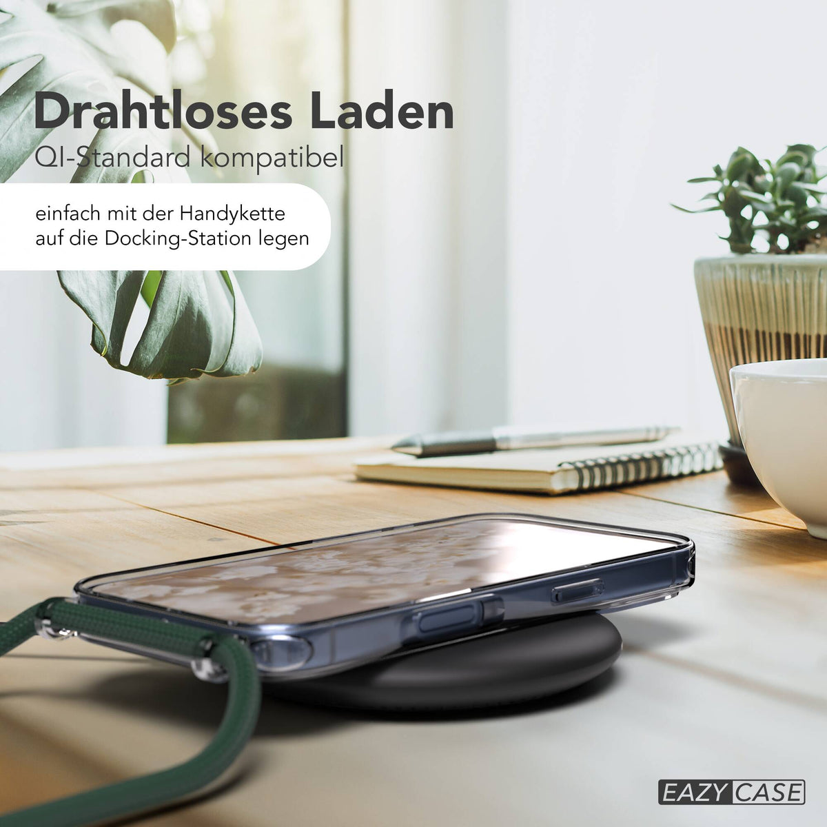 iPhone 18 Pro transparente Hülle + Kordel mit MagSafe