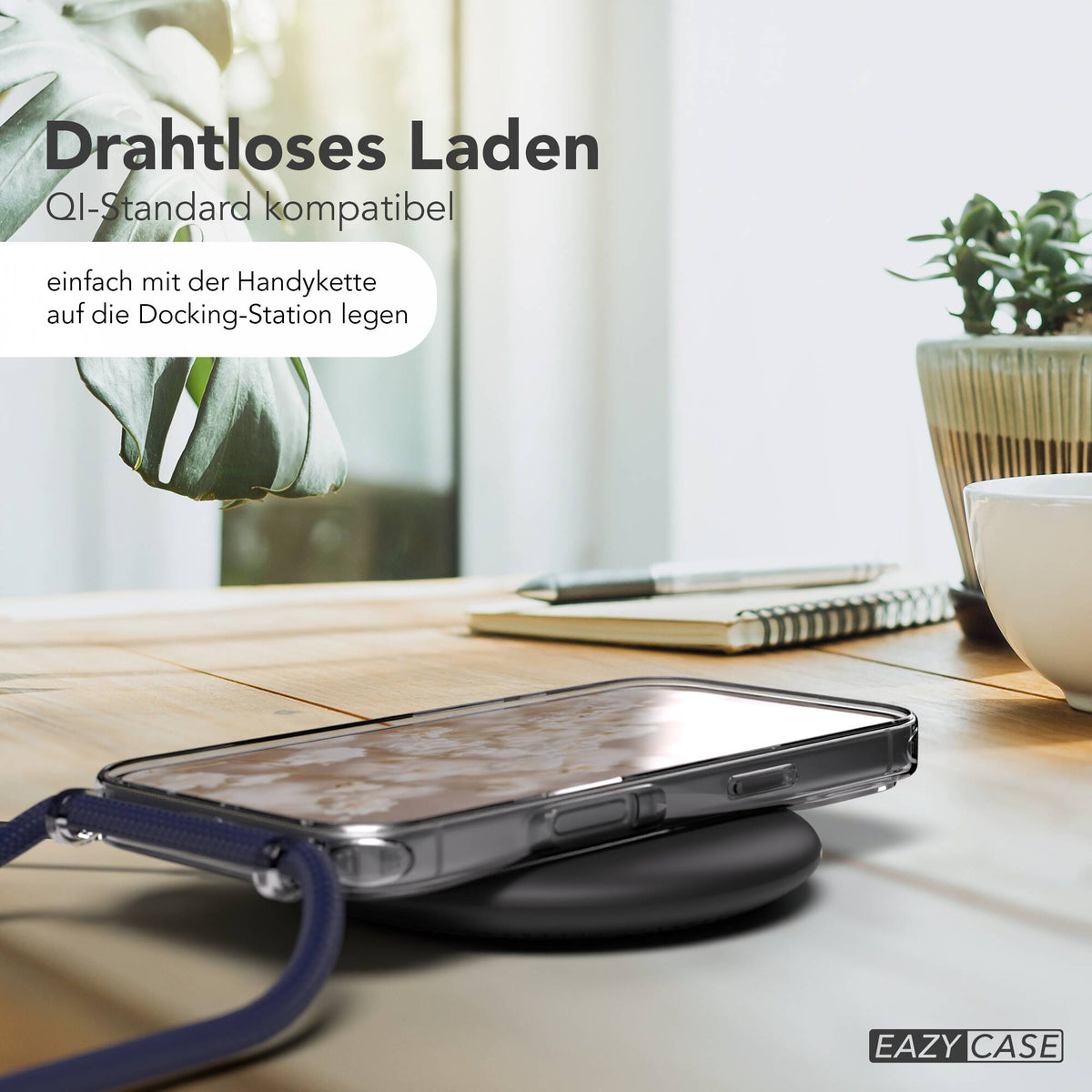 iPhone 18 Pro transparente Hülle + Kordel mit MagSafe