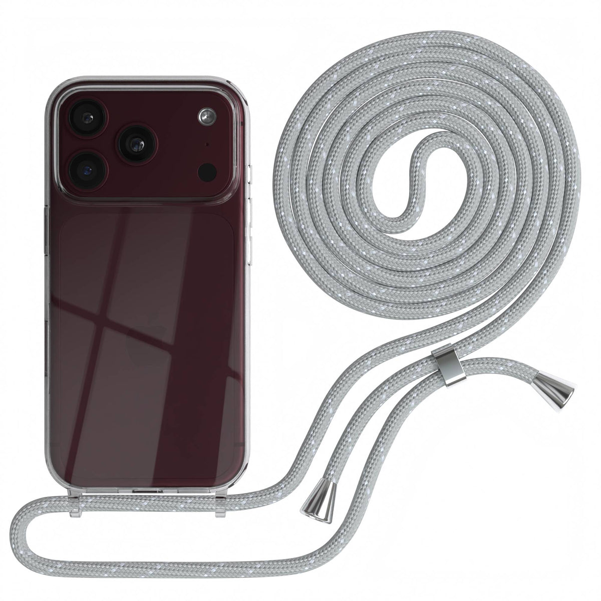 iPhone 18 Pro transparente Hülle + Kordel