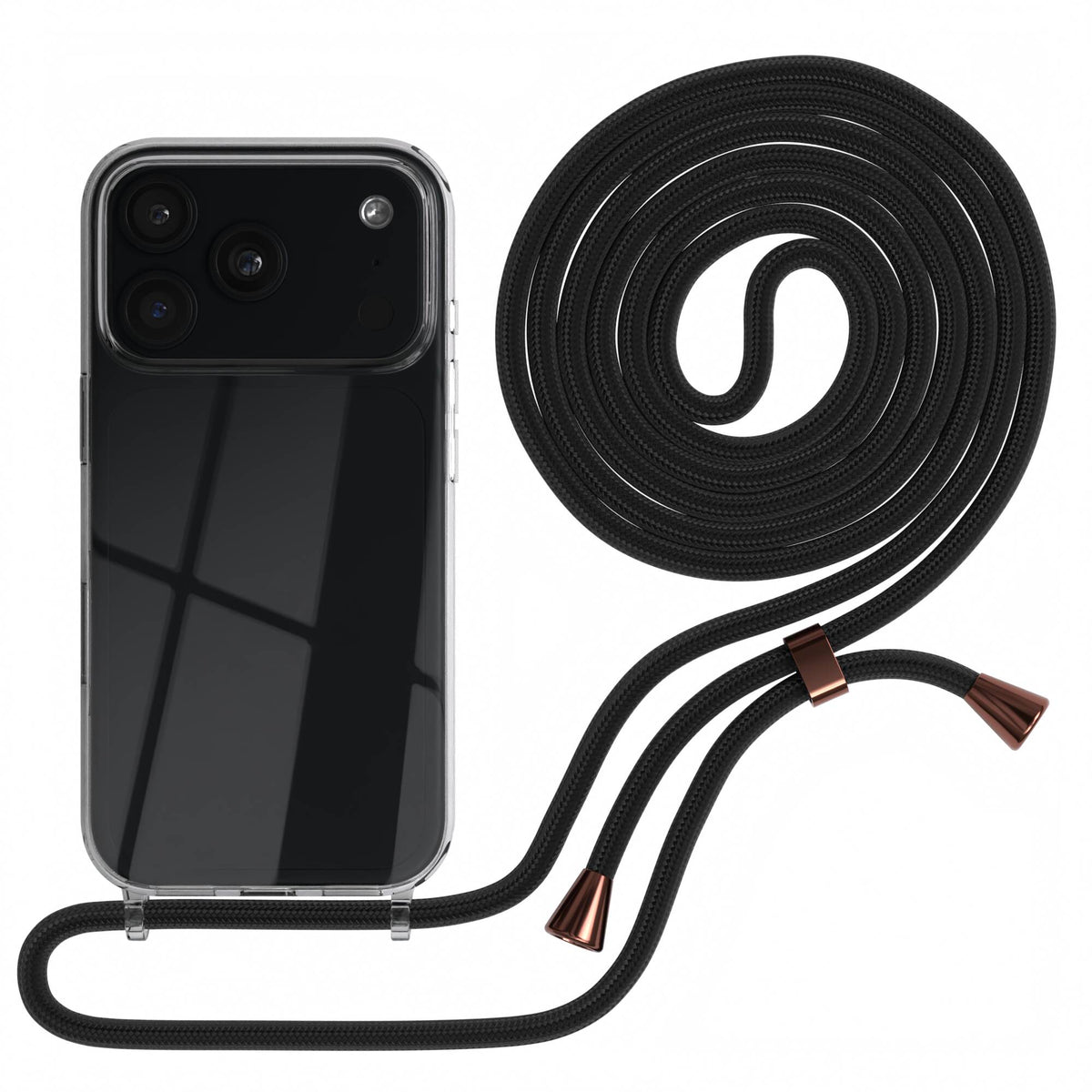 iPhone 18 Pro transparente Hülle + Kordel