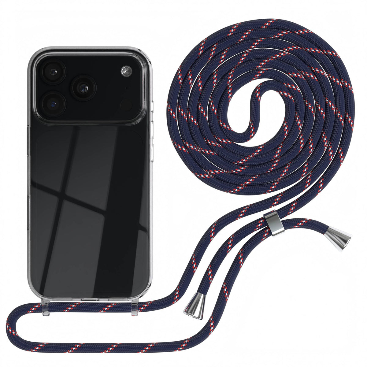 iPhone 18 Pro transparente Hülle + Kordel
