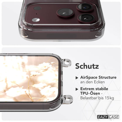 iPhone 18 Pro transparente Hülle + Kordel