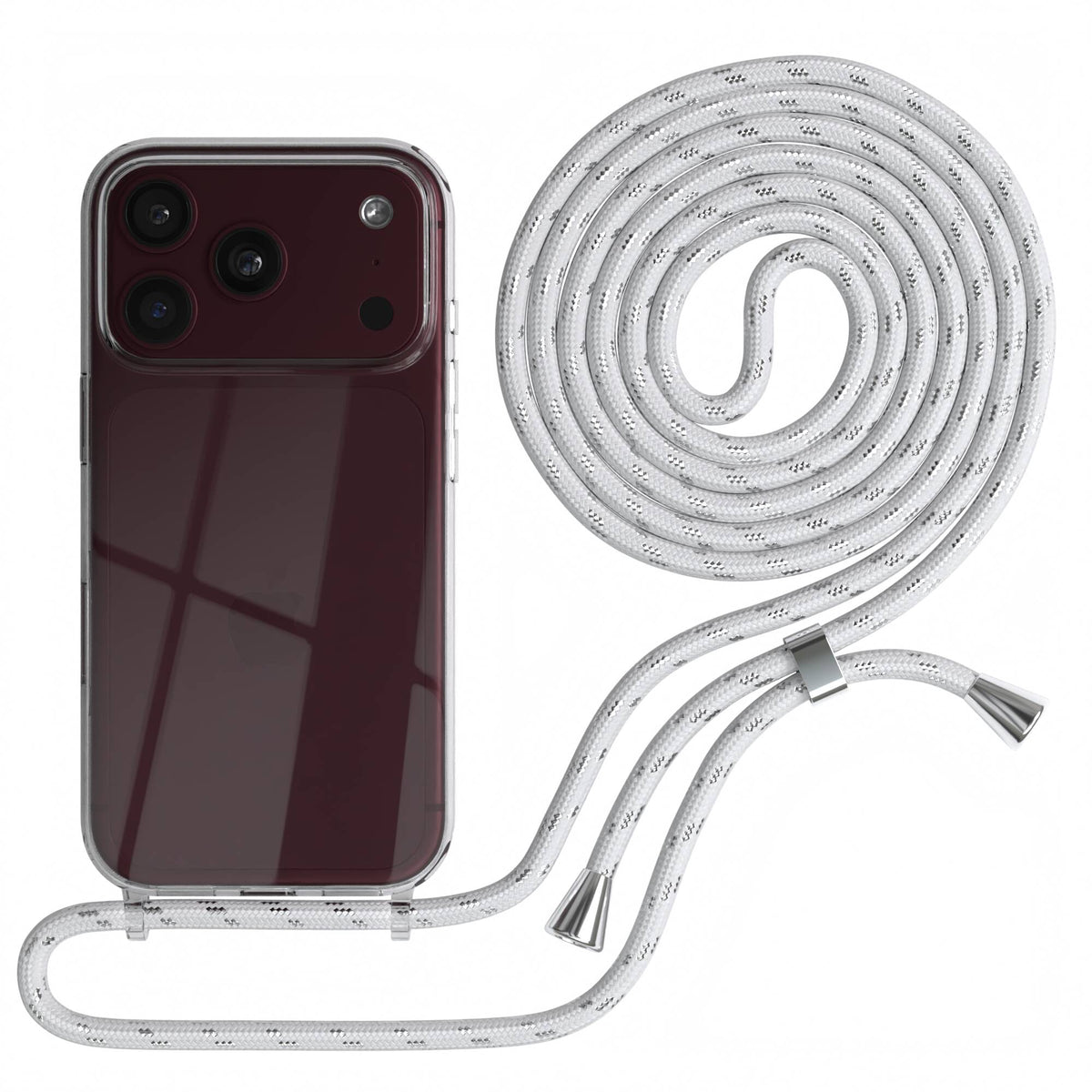 iPhone 18 Pro transparente Hülle + Kordel